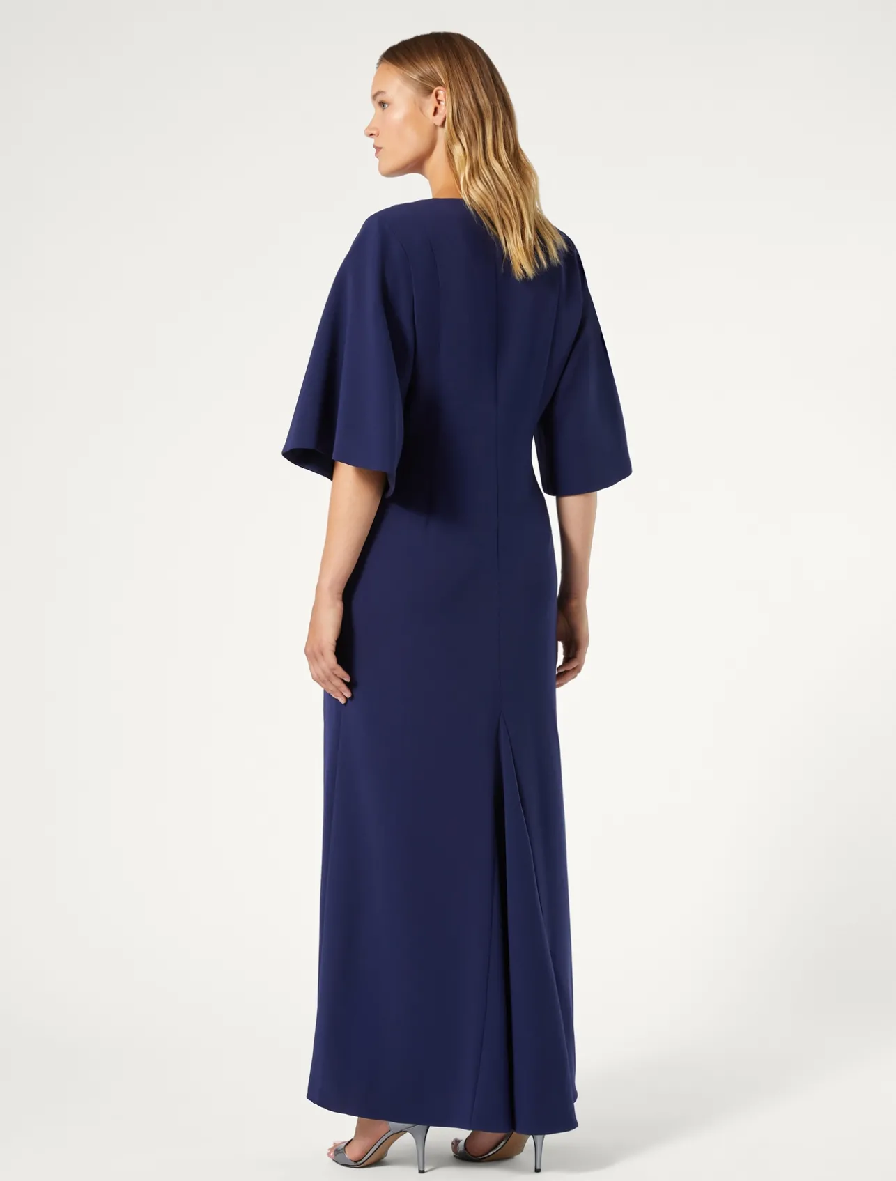 Best Marina Rinaldi Long triacetate cady dress INK