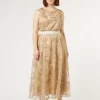 Discount Marina Rinaldi Long tulle skirt LIGHTGOLD