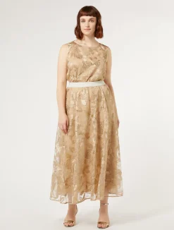 Discount Marina Rinaldi Long tulle skirt LIGHTGOLD