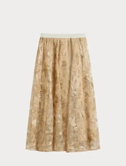 Discount Marina Rinaldi Long tulle skirt LIGHTGOLD