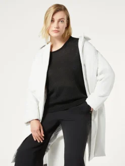 New Marina Rinaldi Lurex viscose jumper BLACK