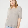 Best Marina Rinaldi Lurex viscose sweater MEDIUMGREY