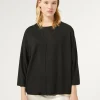 Clearance Marina Rinaldi Metallic wool cardigan BLACK