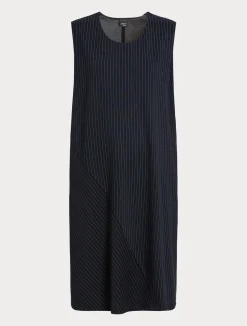 Discount Marina Rinaldi Milano-knit fabric dress ULTRAMARINE