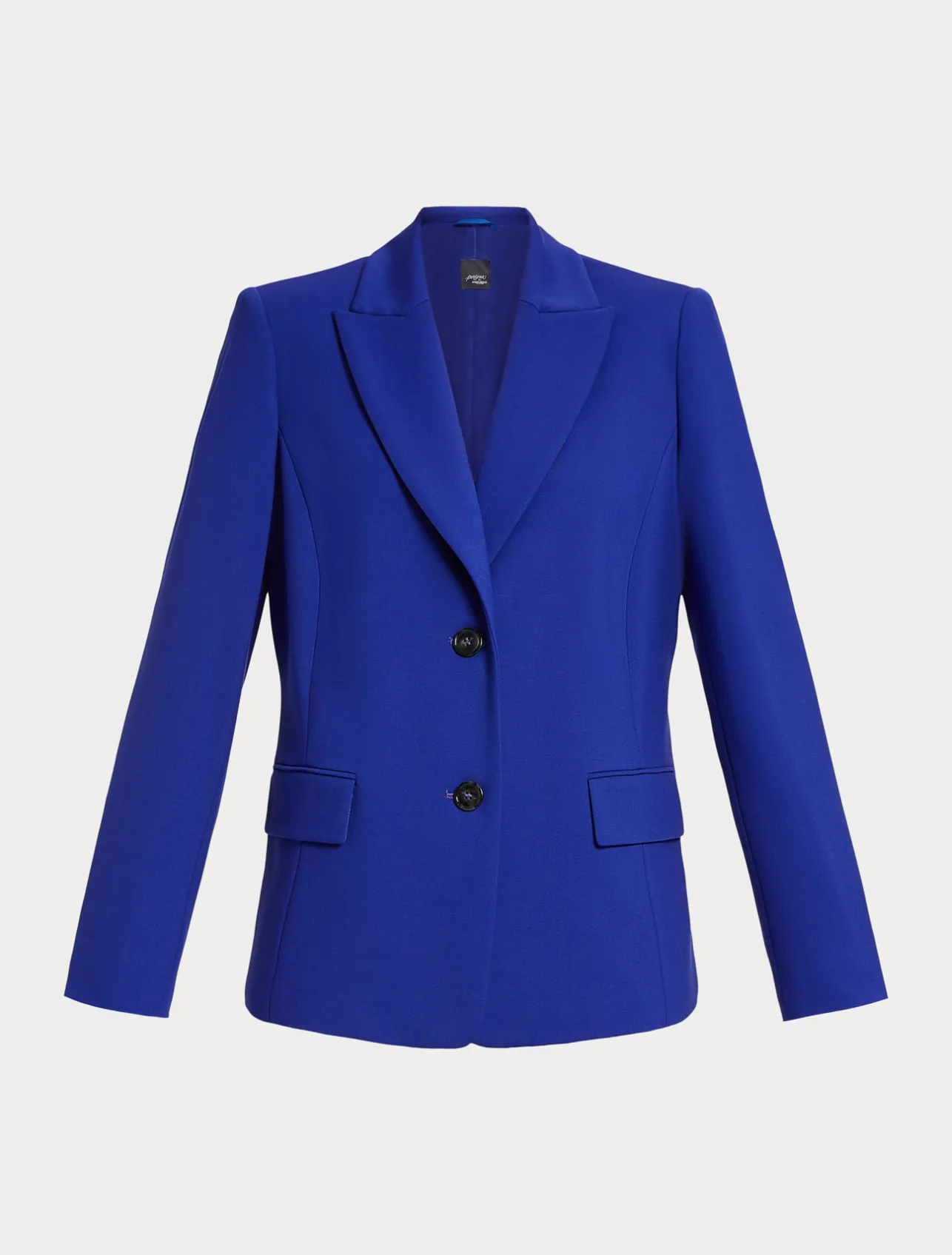 Discount Marina Rinaldi Milano-knit jersey blazer PURPLE