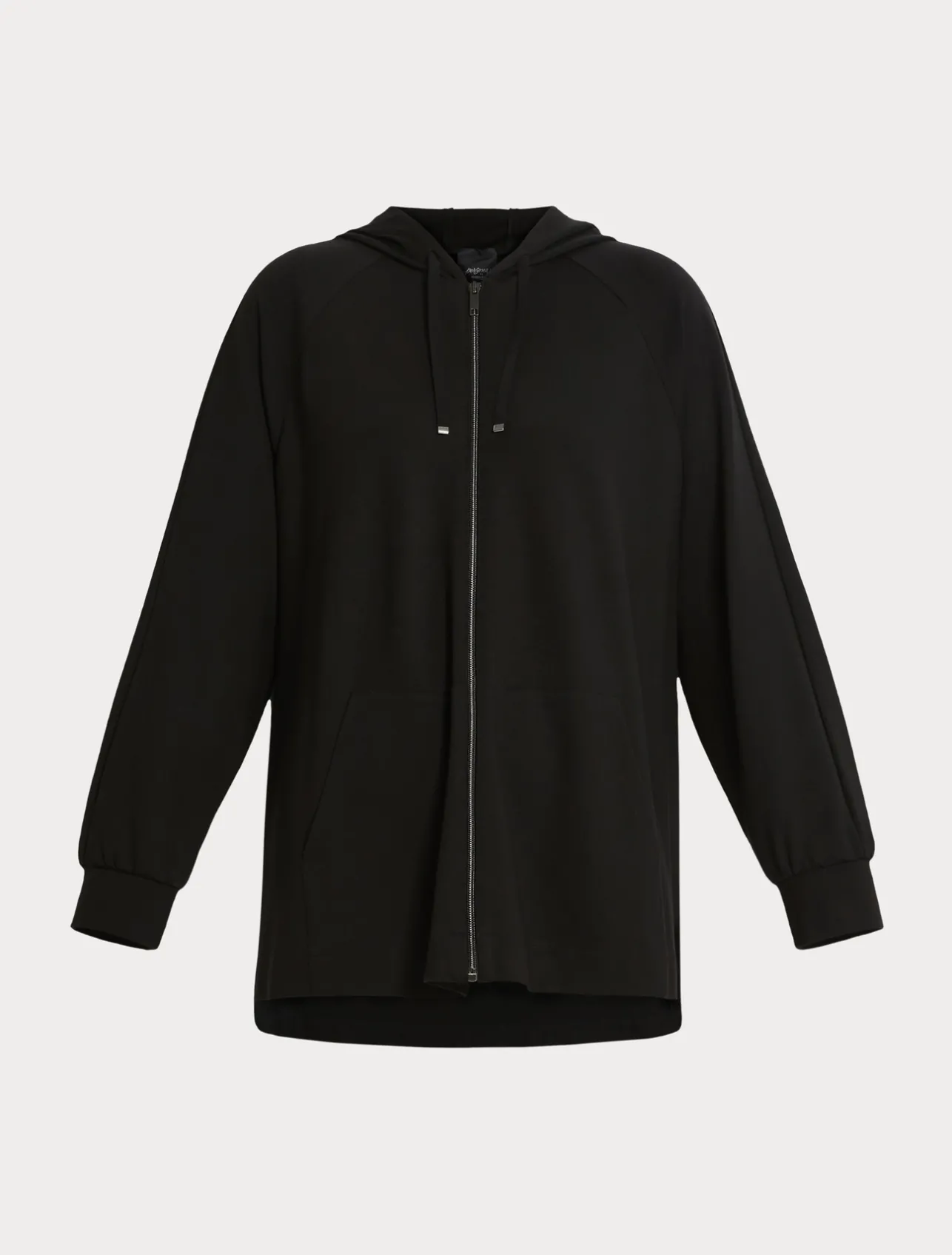 Online Marina Rinaldi Milano-knit jersey jacket BLACK