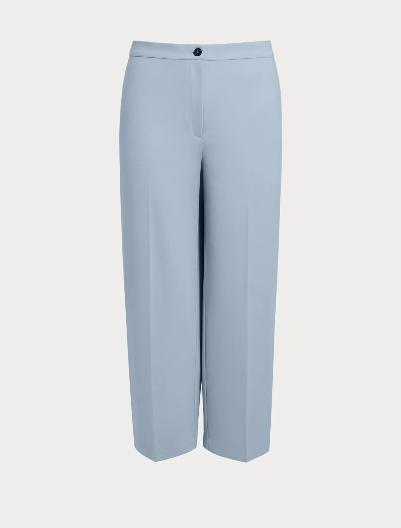 Discount Marina Rinaldi Milano-knit jersey trousers LIGHTBLUE