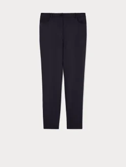 Sale Marina Rinaldi Milano-knit trousers MIDNIGHTBLUE