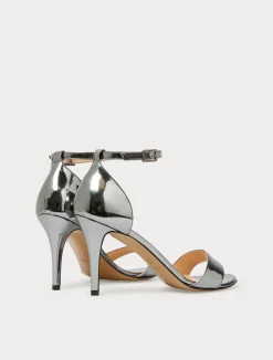 Best Marina Rinaldi Mirror-effect sandals MEDIUMGREY