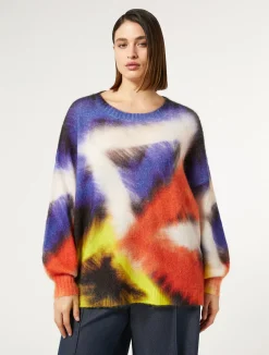 Hot Marina Rinaldi Mohair blend sweater BLACK