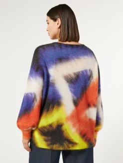 Hot Marina Rinaldi Mohair blend sweater BLACK