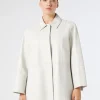 Hot Marina Rinaldi Nappa leather jacket IVORY