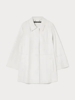 Hot Marina Rinaldi Nappa leather jacket IVORY