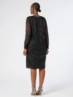 Sale Marina Rinaldi Organza dress BLACK