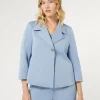 Clearance Marina Rinaldi Ottoman jacket LIGHTBLUE