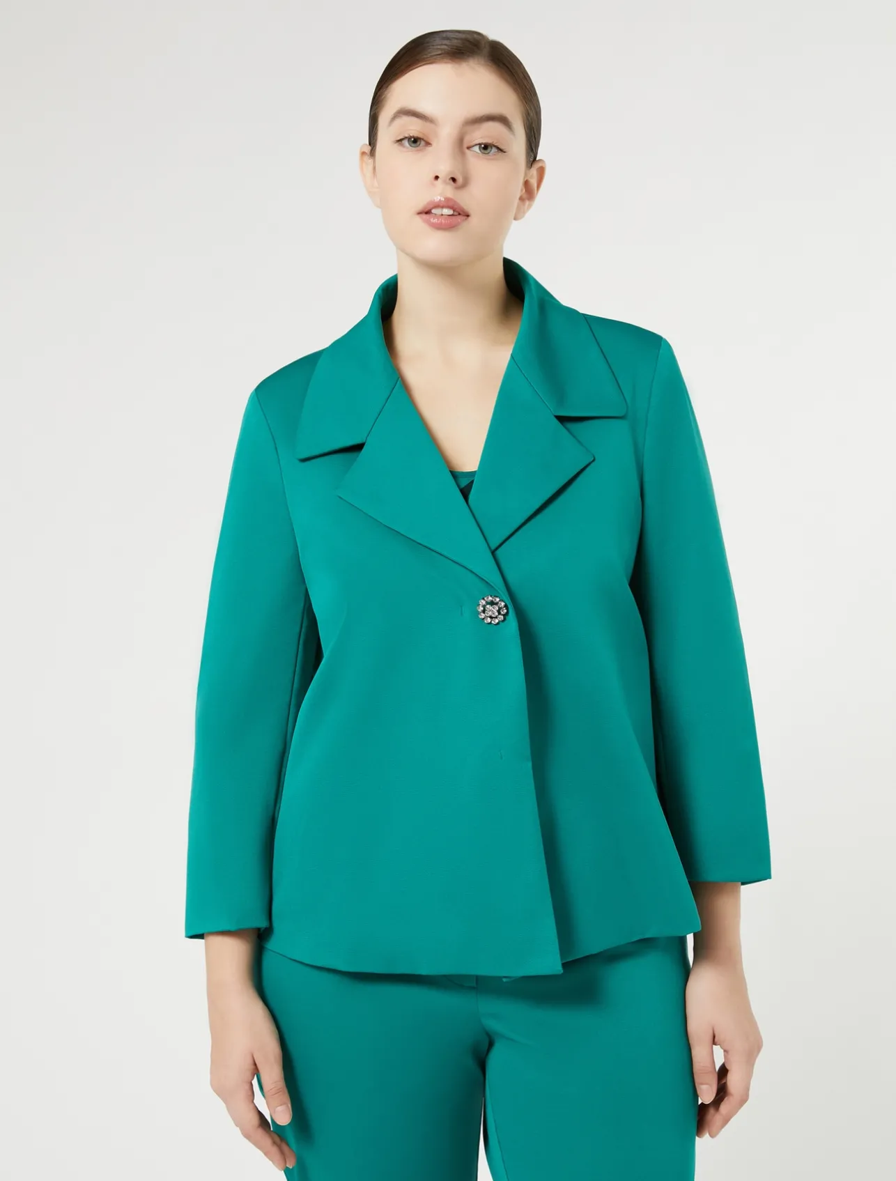 Clearance Marina Rinaldi Ottoman jacket GREEN
