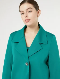 Clearance Marina Rinaldi Ottoman jacket GREEN