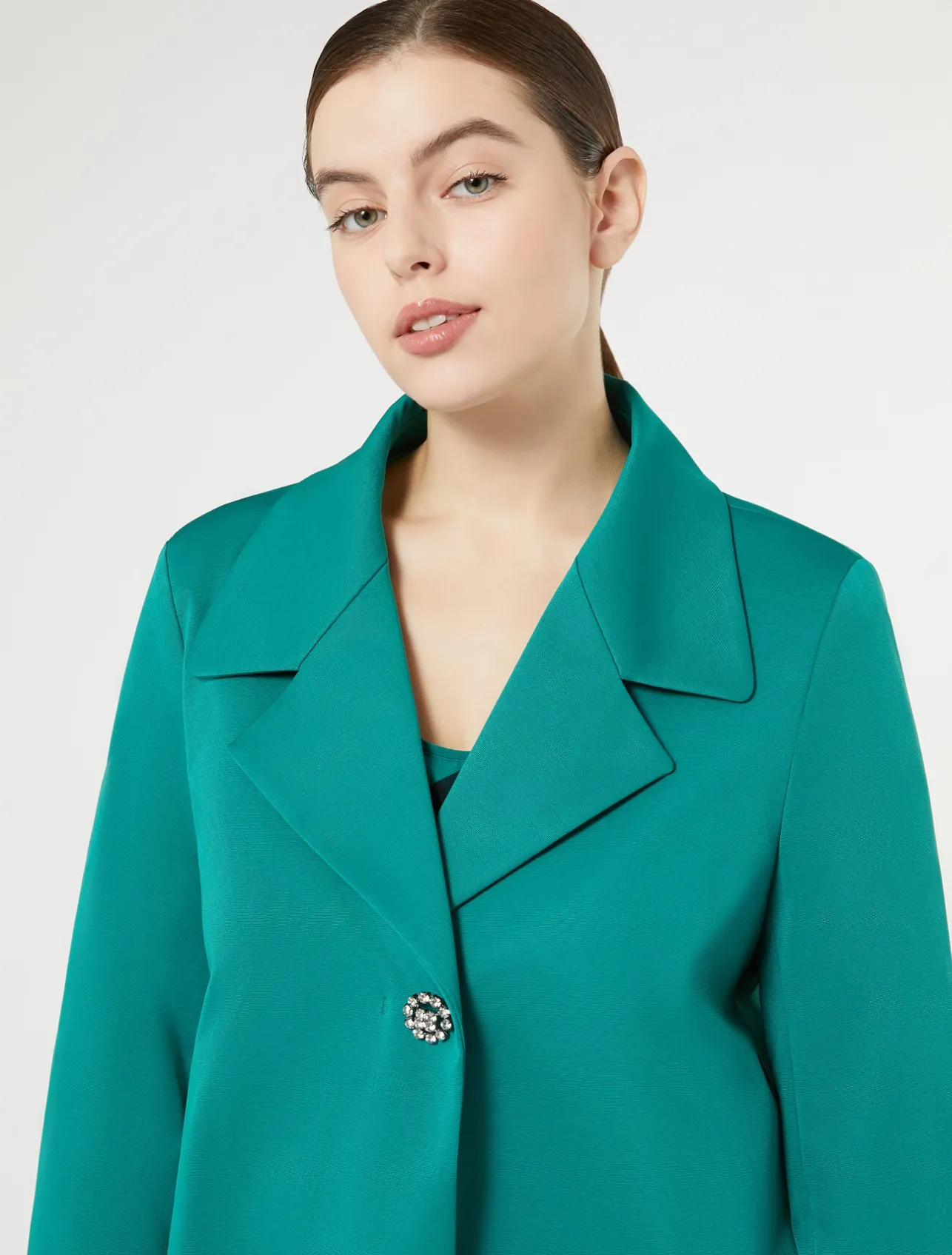Clearance Marina Rinaldi Ottoman jacket GREEN