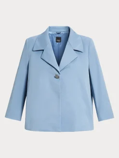Clearance Marina Rinaldi Ottoman jacket LIGHTBLUE