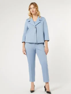 Clearance Marina Rinaldi Ottoman jacket LIGHTBLUE