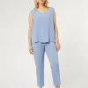 Fashion Marina Rinaldi Ottoman trousers LIGHTBLUE