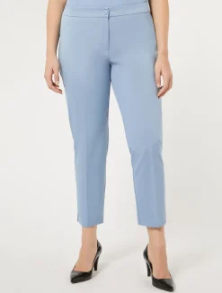 Fashion Marina Rinaldi Ottoman trousers LIGHTBLUE