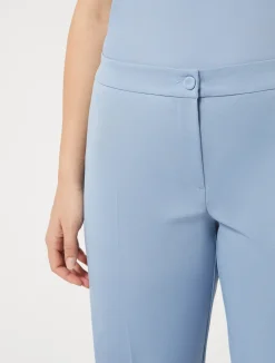 Fashion Marina Rinaldi Ottoman trousers LIGHTBLUE
