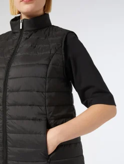 Fashion Marina Rinaldi Padded gilet BLACK