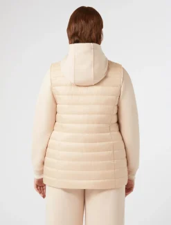 Hot Marina Rinaldi Padded gilet POWDER