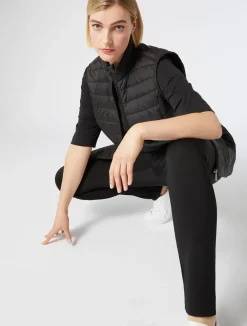 Fashion Marina Rinaldi Padded gilet BLACK