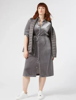 Best Marina Rinaldi Padded gilet MEDIUMGREY