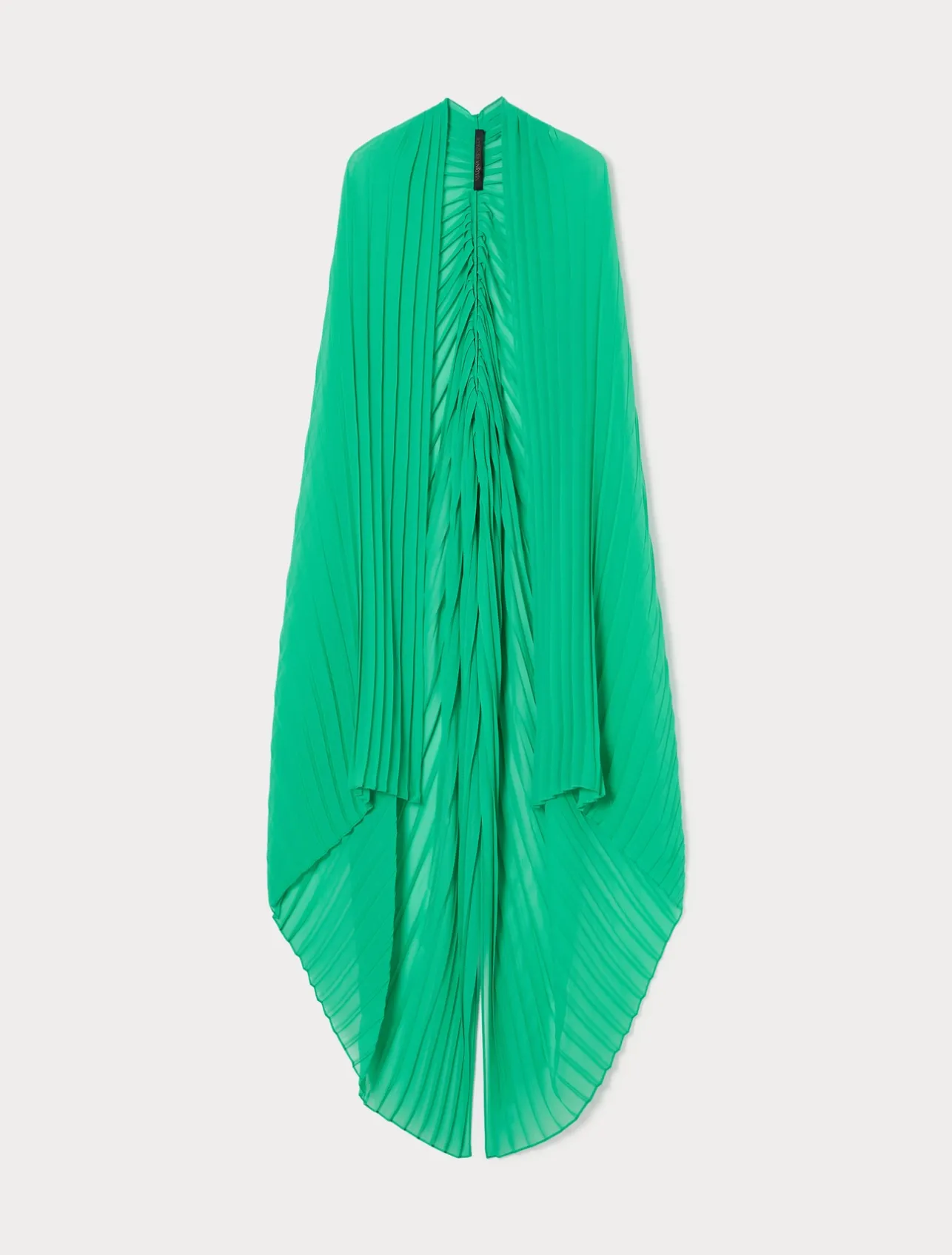 Outlet Marina Rinaldi Pleated georgette stole PASTELGREEN