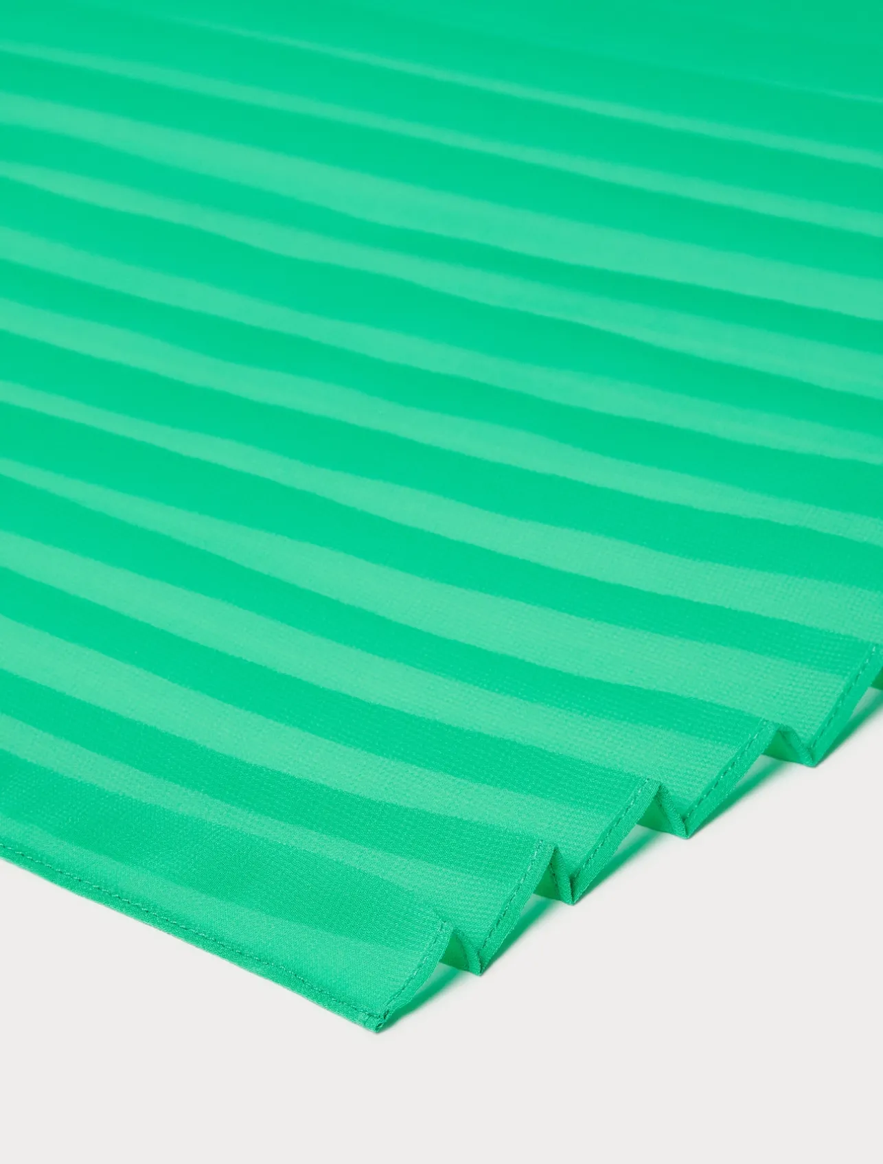 Outlet Marina Rinaldi Pleated georgette stole PASTELGREEN