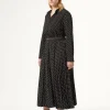 New Marina Rinaldi Pleated jersey long skirt BLACK