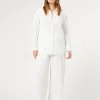 Online Marina Rinaldi Pleated jersey trousers WHITE
