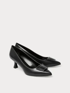 Best Marina Rinaldi Pointed-toe court shoes BLACK