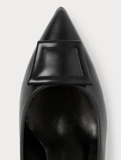 Best Marina Rinaldi Pointed-toe court shoes BLACK