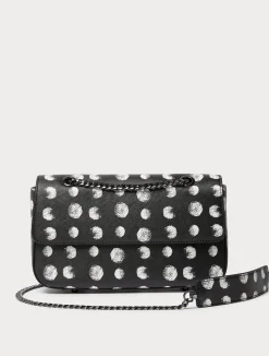 Outlet Marina Rinaldi Polka-dot print bag BLACK