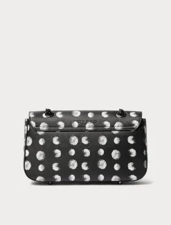 Outlet Marina Rinaldi Polka-dot print bag BLACK