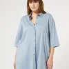 Best Marina Rinaldi Poplin shirt AVIO