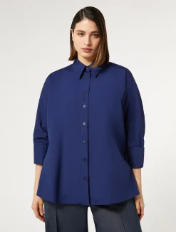 Hot Marina Rinaldi Poplin shirt BLUEPURPLE