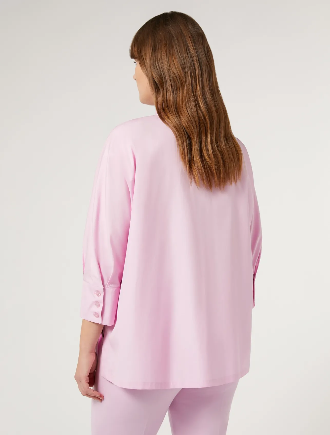 Discount Marina Rinaldi Poplin shirt PINK