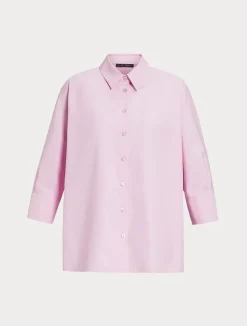 Discount Marina Rinaldi Poplin shirt PINK
