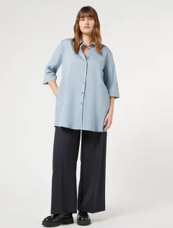 Best Marina Rinaldi Poplin shirt AVIO