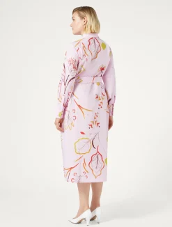 Fashion Marina Rinaldi Poplin shirt dress PINK