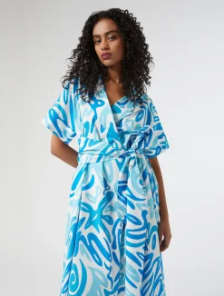 Clearance Marina Rinaldi Poplin shirt dress WHITE