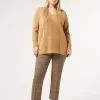Fashion Marina Rinaldi Prince of Wales trousers DARKBOWN