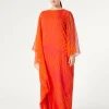 New Marina Rinaldi Printed georgette dress PINK