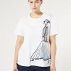 Best Marina Rinaldi Printed jersey t-shirt WHITE