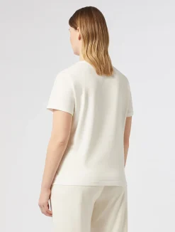 Hot Marina Rinaldi Printed jersey T-shirt WHITE